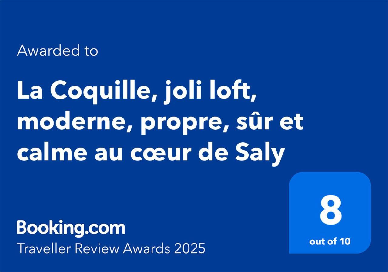 Apartamento "La Coquille", Joli Loft, Moderne, Propre, Sur Et Calme Au Coeur De Saly Exterior foto